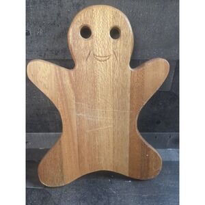 Wooden‎ Gingerbread Man 1994 GGI. Made in Philippines